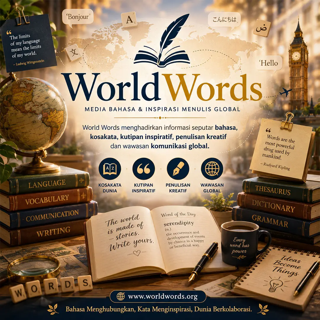 World Words Media Bahasa dan Inspirasi Menulis Global